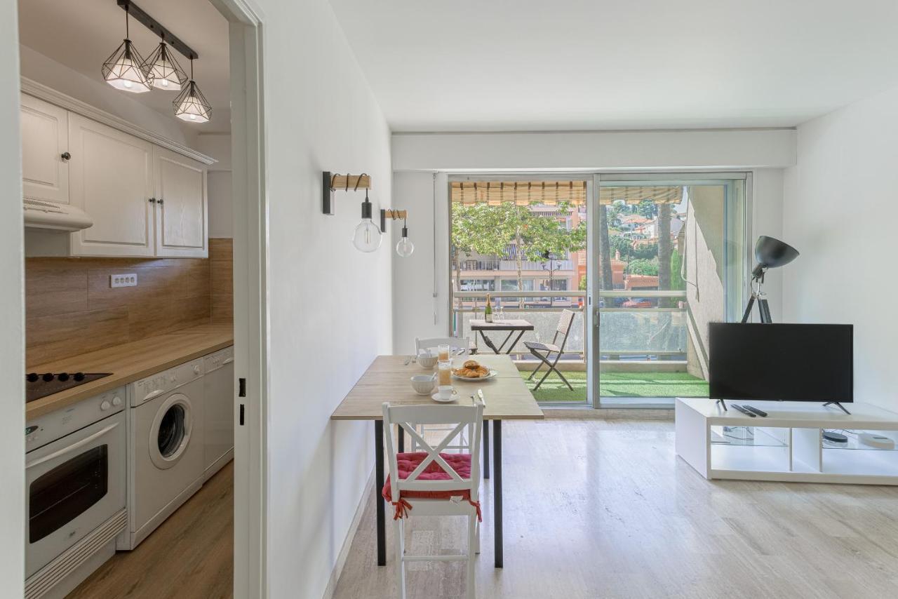 Cosy Studio - Centre Cannes - Terrasse - Clim - Wifi Exterior foto